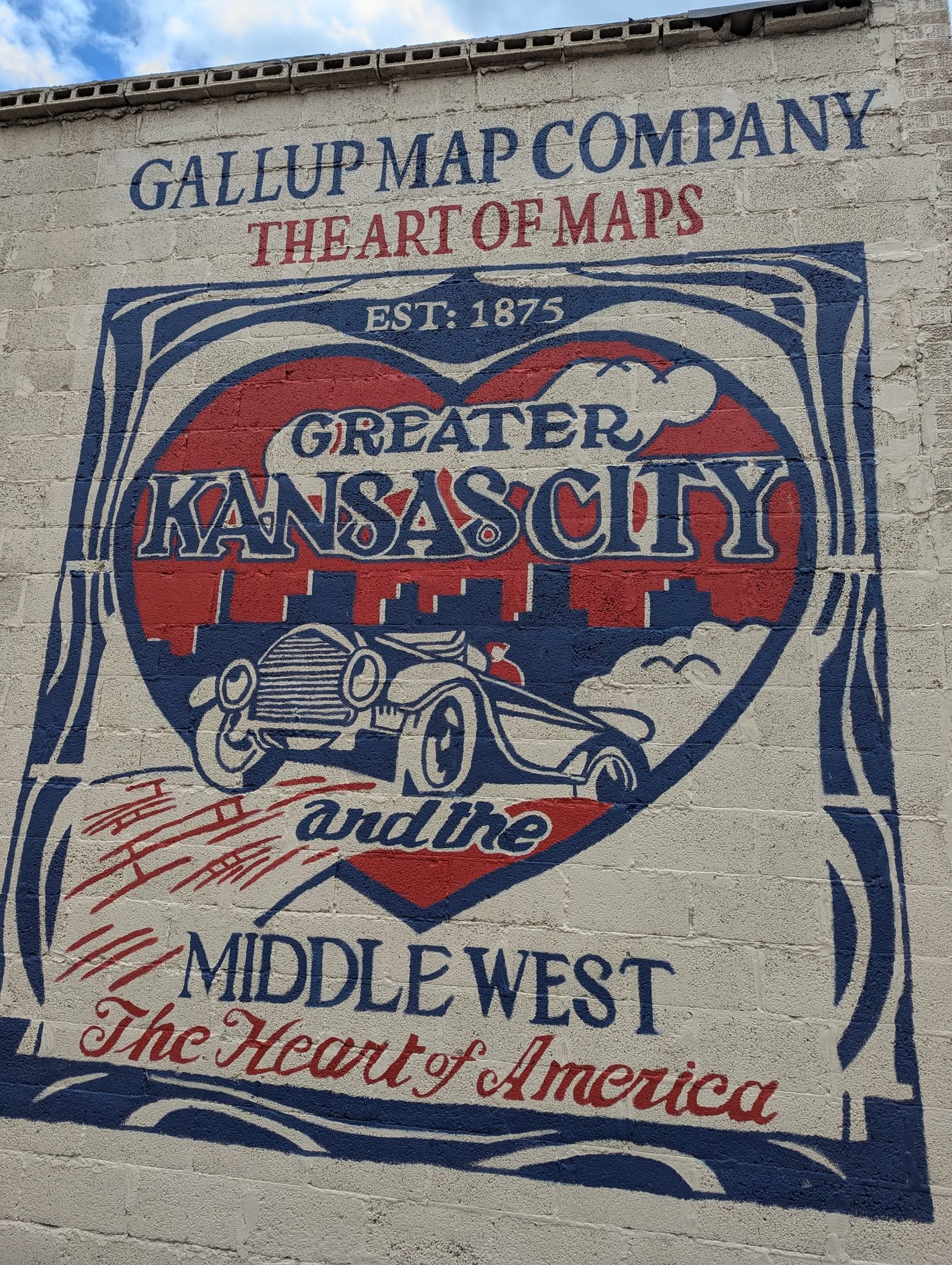 Gallup mural in Kansas City